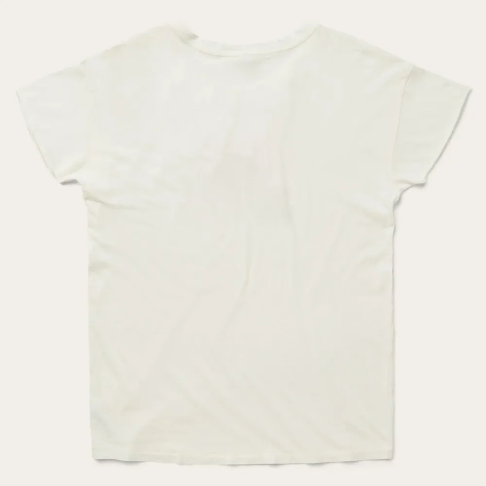 Stetson Sunrise Graphic Tee White