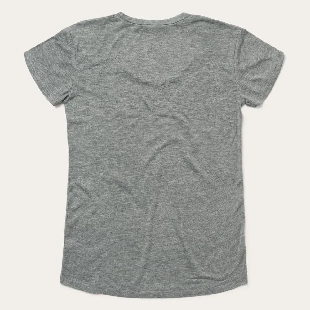 Stetson Sunset Graphic Tee Grey Best