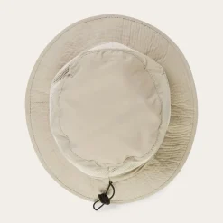 Stetson Switchback 'No Fly Zone' Mesh Bucket Hat Khaki Outlet