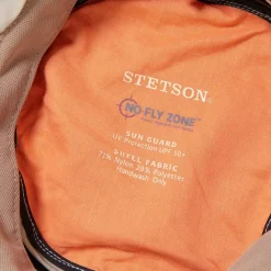 Stetson Switchback 'No Fly Zone' Mesh Bucket Hat Khaki Outlet