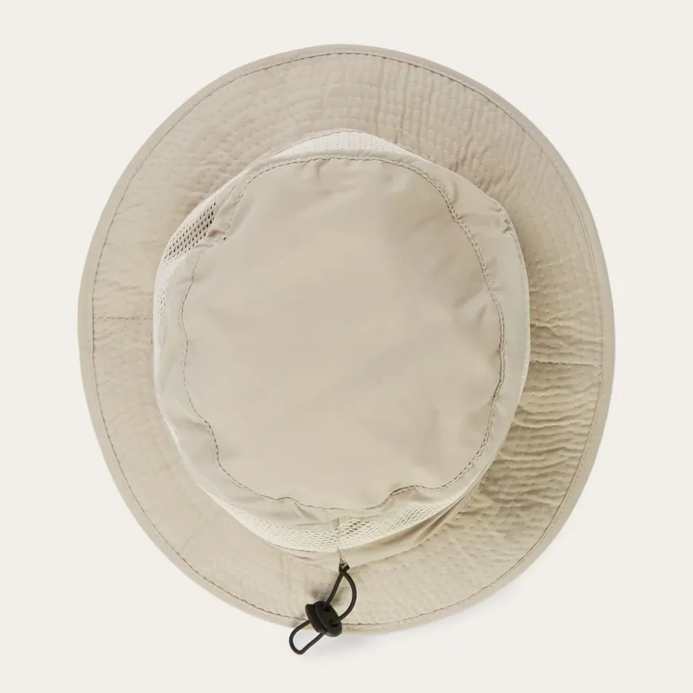 Stetson Switchback 'No Fly Zone' Mesh Bucket Hat Khaki Outlet
