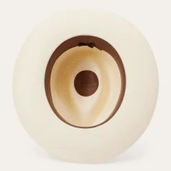 Stetson Tallahassee Shantung Straw Fedora Natural Sale