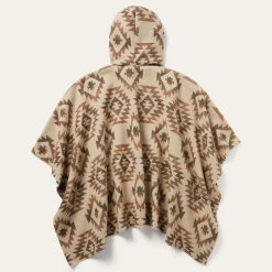 Stetson Tan Aztec Poncho Brown Sale
