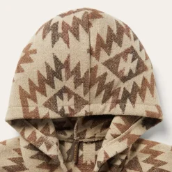 Stetson Tan Aztec Poncho Brown Discount