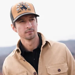 Stetson Cowboy Trucker Cap Tan Sale