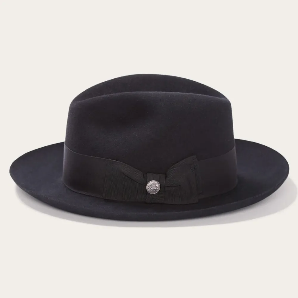 Stetson Temple Fedora Black Best