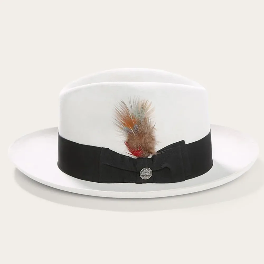 Stetson Temple Fedora Black Discount