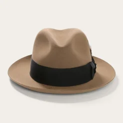 Stetson Temple Fedora Tawny Clearance