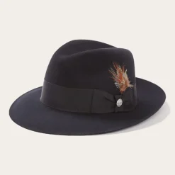 Stetson Temple Fedora Black Online