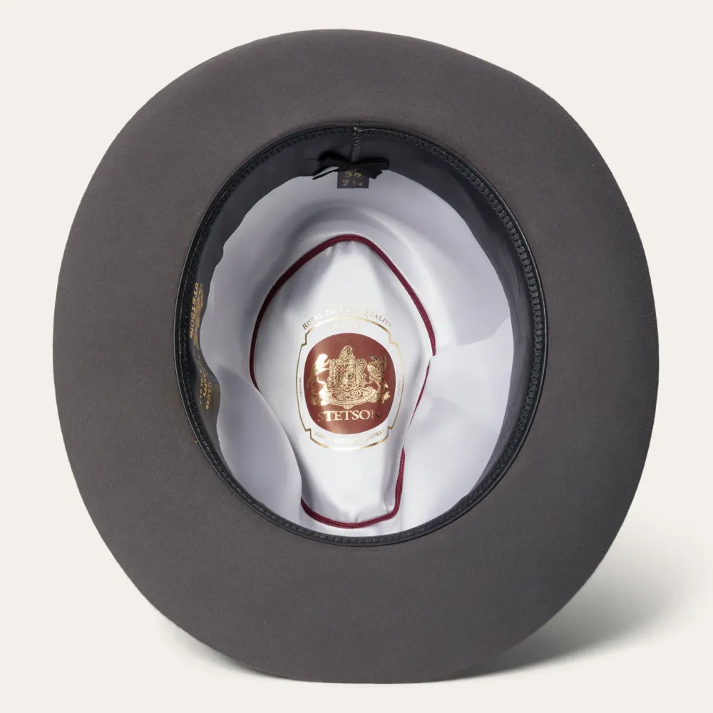 Stetson Temple Fedora Caribou Discount