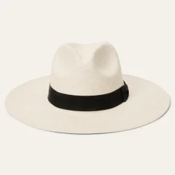Stetson The Naturalist Straw Hat Natural - Black Band Best