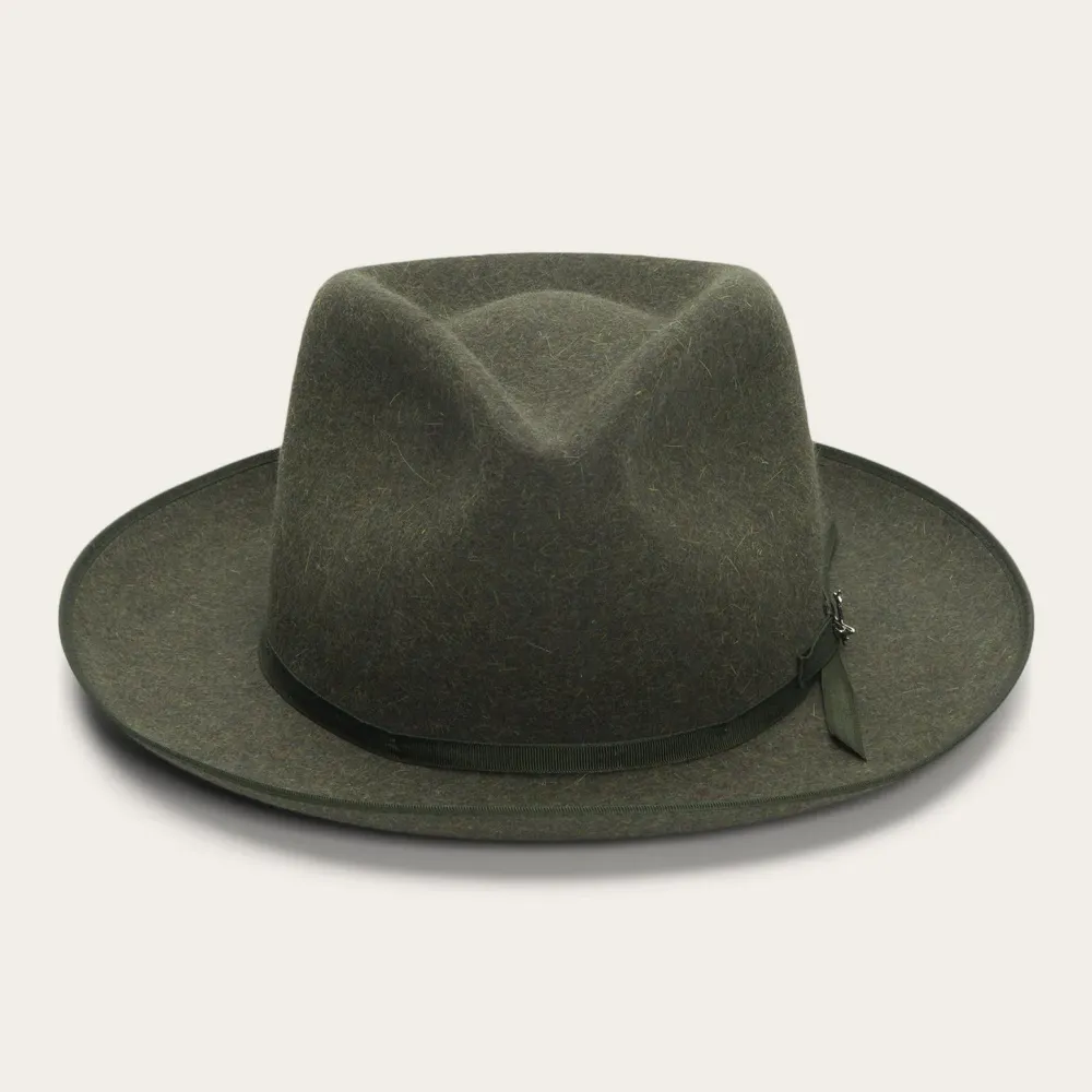 Stetson The Ultralight Stratoliner Fedora Olive Mix Sale