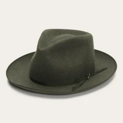 Stetson The Ultralight Stratoliner Fedora Olive Mix Sale