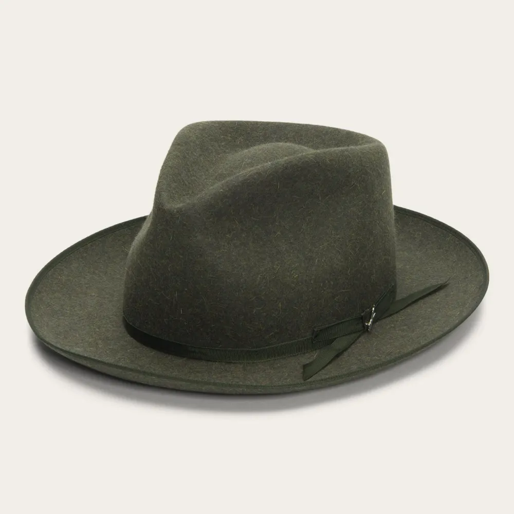 Stetson The Ultralight Stratoliner Fedora Olive Mix Sale