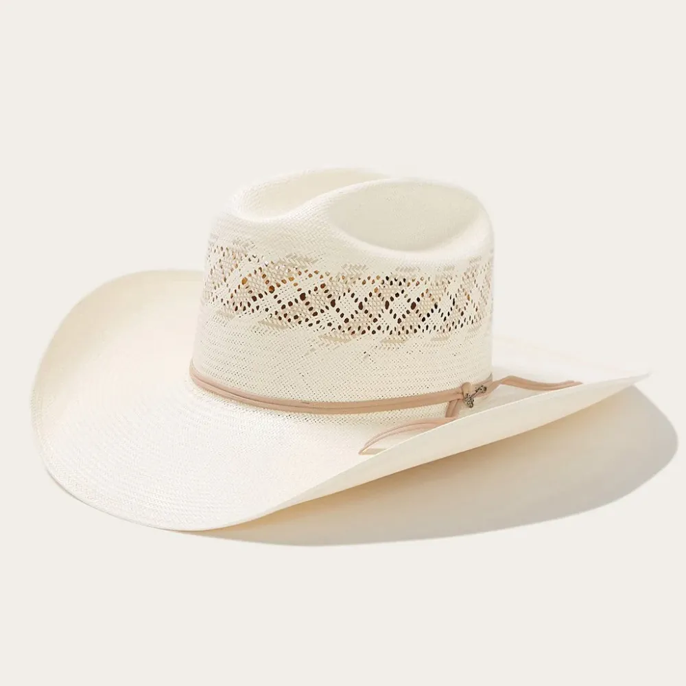 Stetson Thunder 10X Straw Cowboy Hat Ivory Gray Online