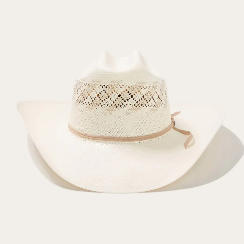 Stetson Thunder 10X Straw Cowboy Hat Ivory Gray Sale