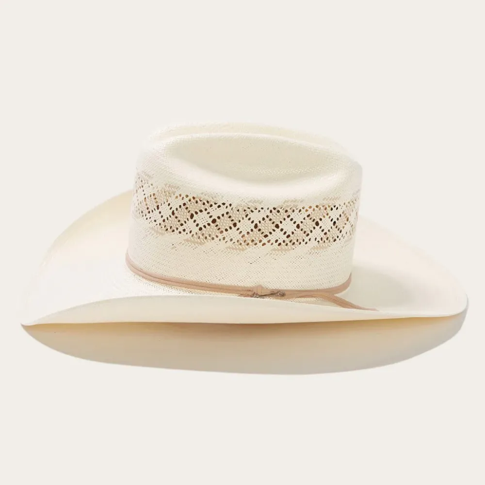 Stetson Thunder 10X Straw Cowboy Hat Ivory Gray Sale