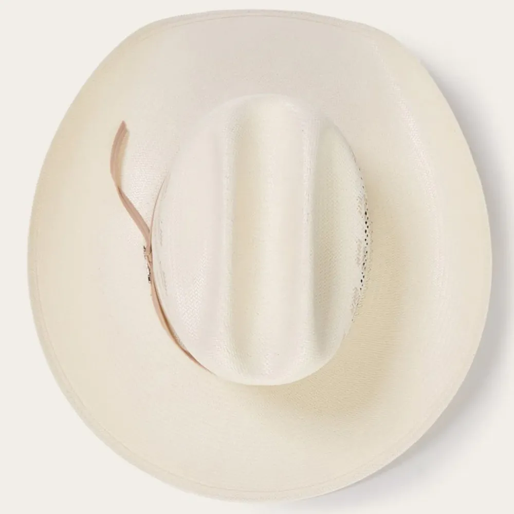 Stetson Thunder 10X Straw Cowboy Hat Ivory Gray Sale
