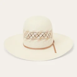 Stetson Thunder 10X Straw Cowboy Hat Ivory Gray Clearance
