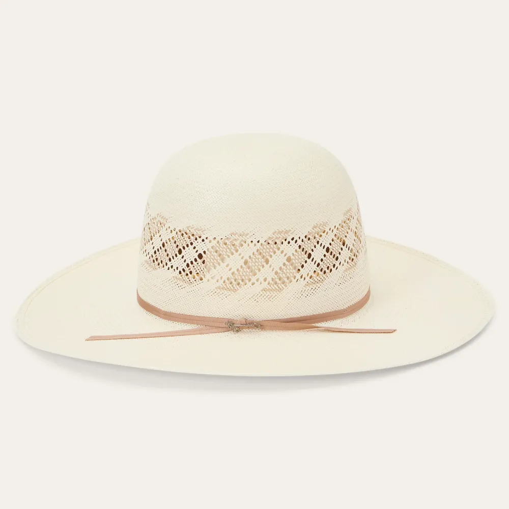 Stetson Thunder 10X Straw Cowboy Hat Ivory Gray Clearance