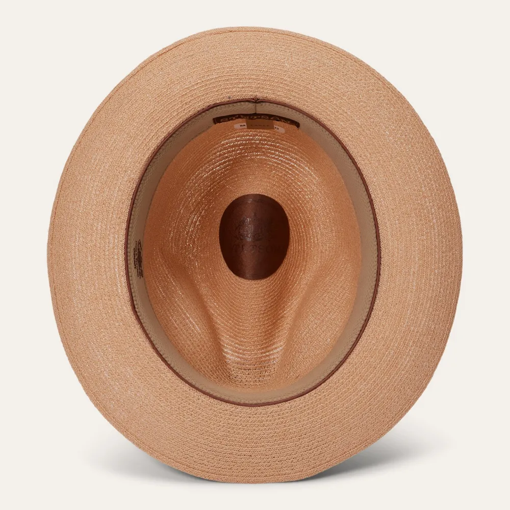 Stetson Triad Straw Fedora Turquoise Hot