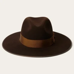 Stetson Tri-City Fedora Chocolate Sale