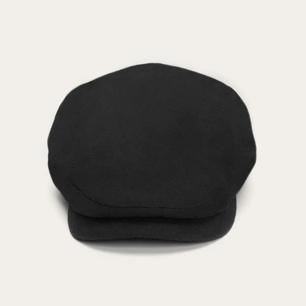 Stetson Virgin Wool Cashmere Driver Cap Black