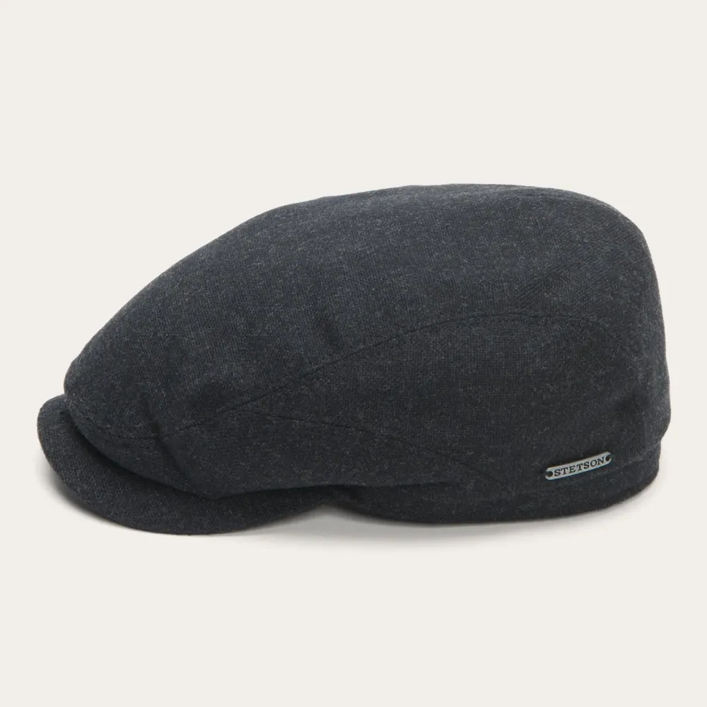 Stetson Virgin Wool Cashmere Driver Cap Grey