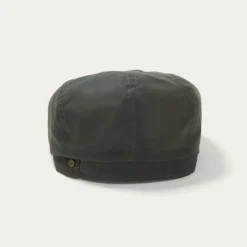 Stetson Waxed Cotton Hatteras Cap Olive Best