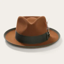 Stetson Whippet Fedora Cognac Discount