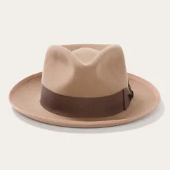 Stetson Whippet Wool Fedora Camel Outlet