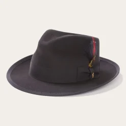Stetson Whippet Wool Fedora Black Online