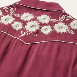 Stetson Classic Western Snap Blouse Wine Online